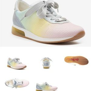 Ara Leigh Pastel Rainbow Sneakers